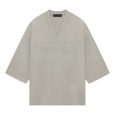 ESSENTIALS Fear of God Essentials SS24 Heavy Jersey Football T-shirt 'Seal'