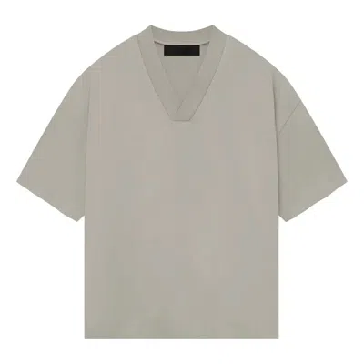ESSENTIALS Fear of God Essentials SS24 V Neck T-Shirt 'Seal'