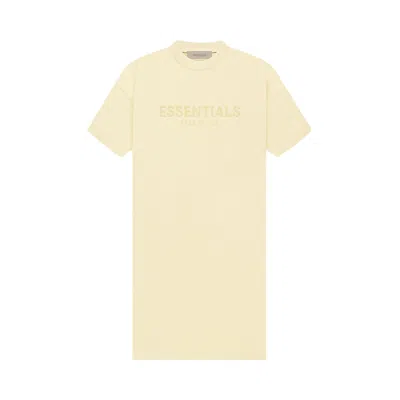 ESSENTIALS FEAR OF GOD ESSENTIALS TEE DRESS 'CANARY'