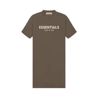 ESSENTIALS FEAR OF GOD ESSENTIALS TEE DRESS 'WOOD'