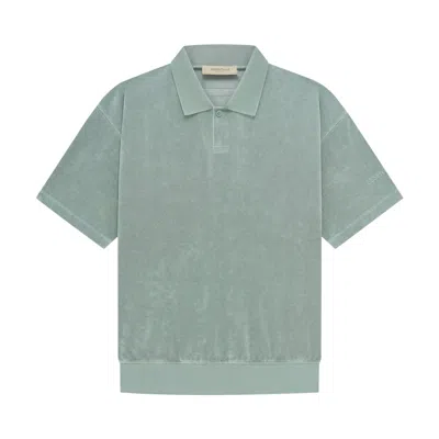 ESSENTIALS FEAR OF GOD ESSENTIALS TERRY POLO 'SYCAMORE'