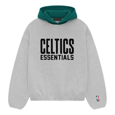 ESSENTIALS Fear of God Essentials x NBA Celtics Hoodie 'Light Heather'