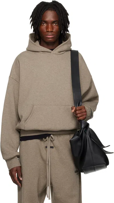 ESSENTIALS GRAY CLASSIC HOODIE