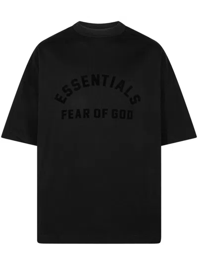 ESSENTIALS LOGO-PRINT T-SHIRT