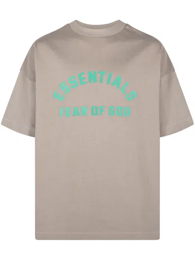ESSENTIALS LOGO-PRINT T-SHIRT