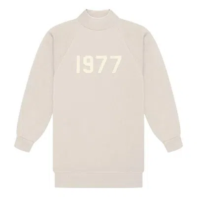 ESSENTIALS (WMNS) Fear of God Essentials SS22 1977 3/4 Sleeve Mockneck Pullover 'Wheat'