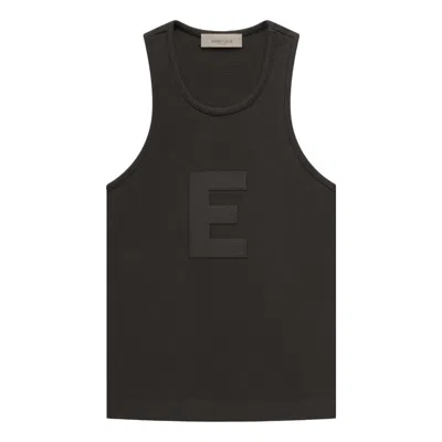 ESSENTIALS (WMNS) Fear of God Essentials SS23 Waffle Tank 'Off Black'