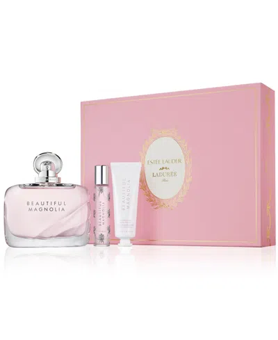 ESTÉE LAUDER 3-PC. BEAUTIFUL MAGNOLIA EAU DE PARFUM MOMENTS OF LOVE GIFT SET