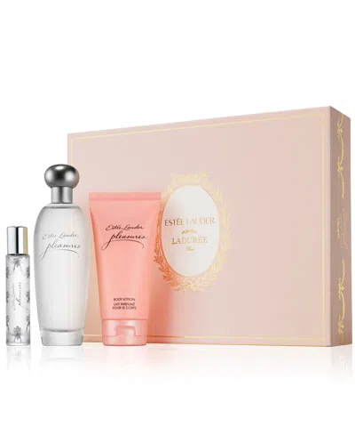 ESTÉE LAUDER 3-PC. PLEASURES EAU DE PARFUM SAVOR THE MOMENT GIFT SET