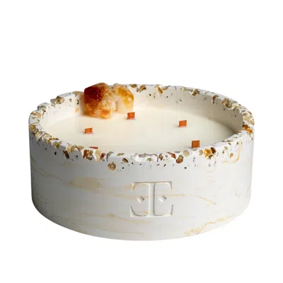 ESTI LIVING YELLOW / GOLD LUNA COLLECTION - FRESH BLOOM CANDLE