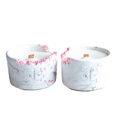 ESTI LIVING SILVER GLOW MIDI CANDLE SET