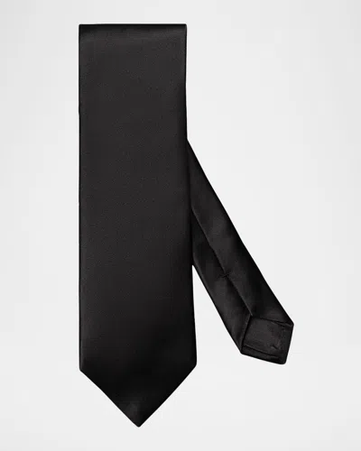 ETON MEN'S SILK SATIN TIE