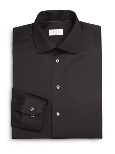 ETON MEN'S SLIM-FIT TWILL DRESS SHIRT