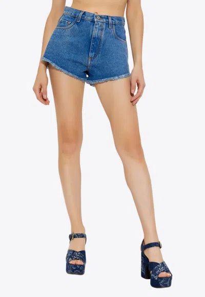 ETRO BASIC MINI DENIM SHORTS