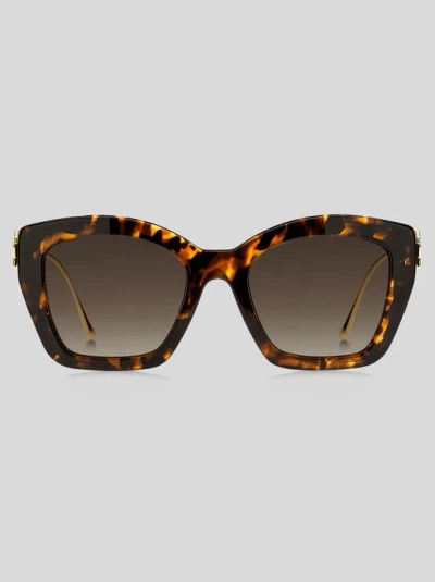 ETRO , BOLD PEGASO SUNGLASSES, WOMAN, BROWN