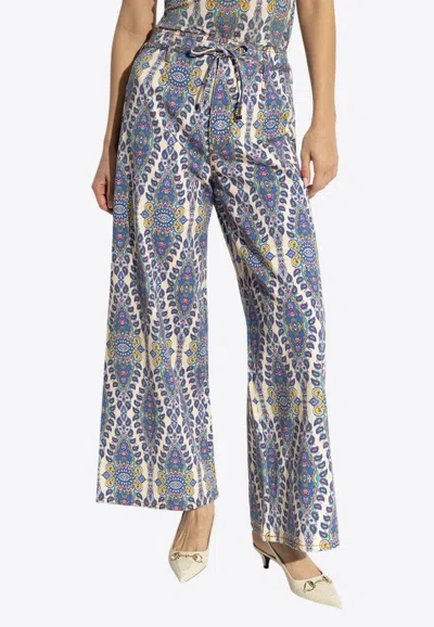 ETRO COLORFUL PATTERN JEANS