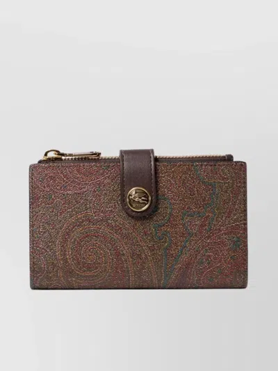 ETRO COMPACT PAISLEY PRINT WALLETS & CARDHOLDERS