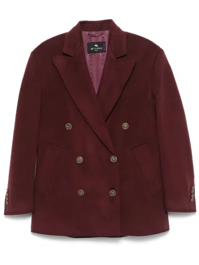 ETRO DOUBLE-BREASTED COAT