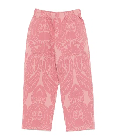 ETRO PATTERNED-JACQUARD TROUSERS