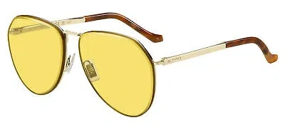 ETRO ETRO ETRO 0033/S LIGHT GOLD/YELLOW 64/13/145 UNISEX SUNGLASSES