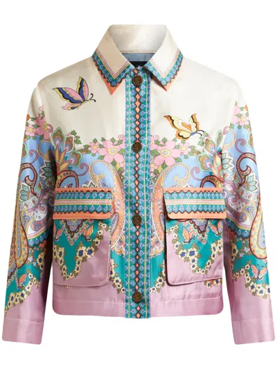 ETRO FLORAL JACKET