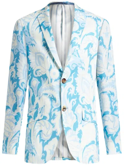 ETRO FLORAL-JACQUARD BLAZER