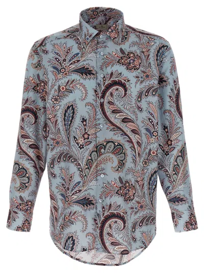 ETRO ETRO FLORAL PAISLEY COTTON SHIRT