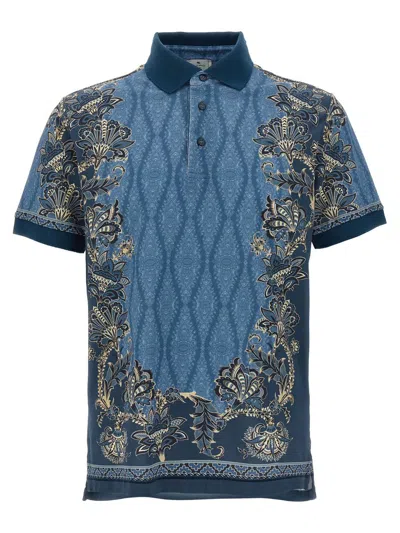 ETRO ETRO FLORAL POLO SHIRT