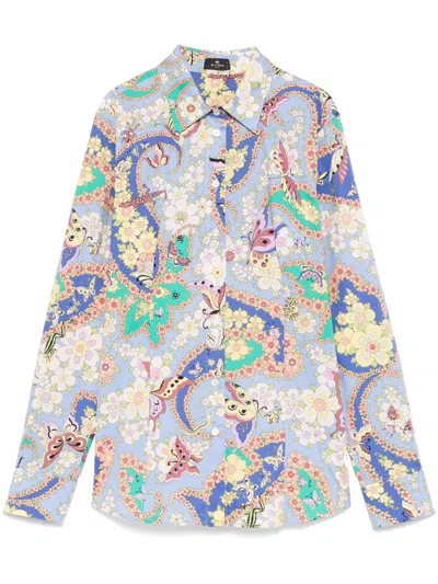 ETRO FLORAL-PRINT SHIRT