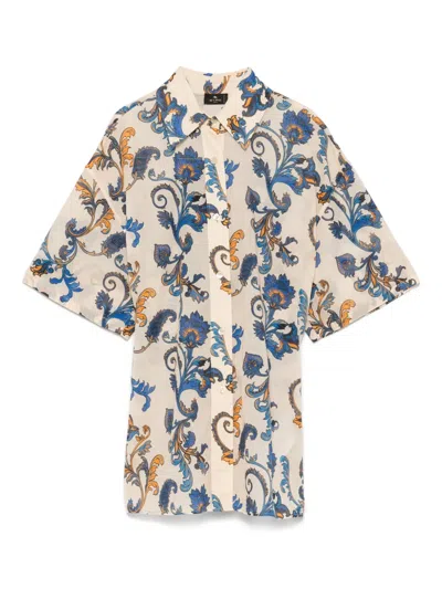 ETRO FLORAL-PRINT SHIRT