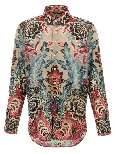 ETRO ETRO FLOWER AND FOLIAGE SHIRT