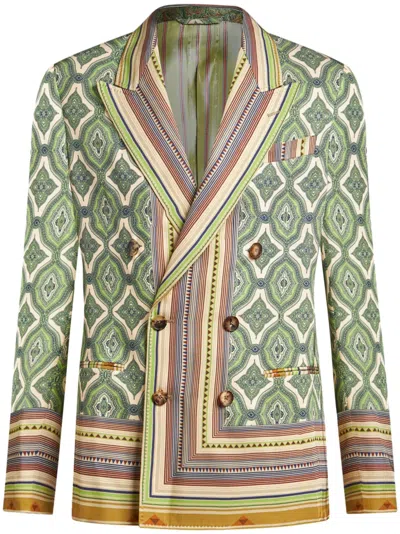 ETRO GEOMETRIC-PRINT BLAZER