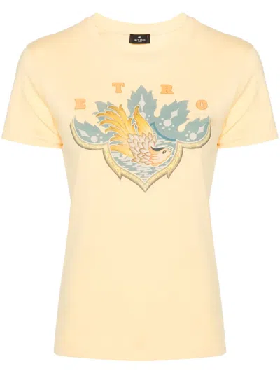 ETRO GRAPHIC-PRINT COTTON T-SHIRT