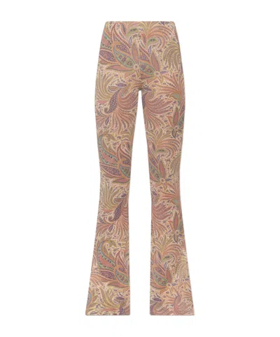 ETRO ETRO PAISLEY-PRINTED JERSEY TROUSERS