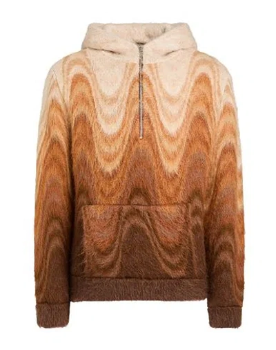 ETRO ETRO MAN SWEATER CAMEL SIZE M MOHAIR WOOL, POLYAMIDE, WOOL, ACRYLIC