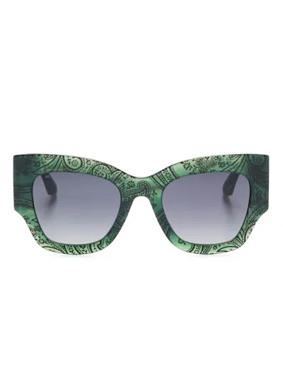 ETRO OVERSIZE-FRAME SUNGLASSES