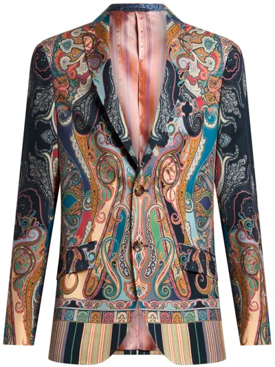 ETRO PAISLEY-PRINT BLAZER