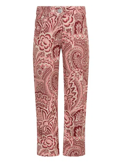 ETRO PAISLEY-PRINT JEANS