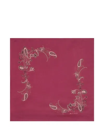 ETRO PAISLEY-PRINT POCKET SQUARE