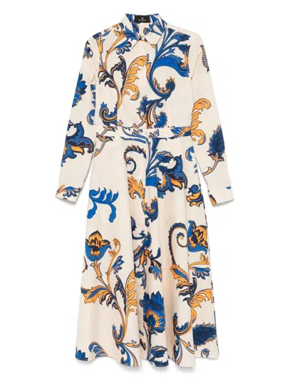 ETRO PAISLEY-PRINT SHIRT DRESS