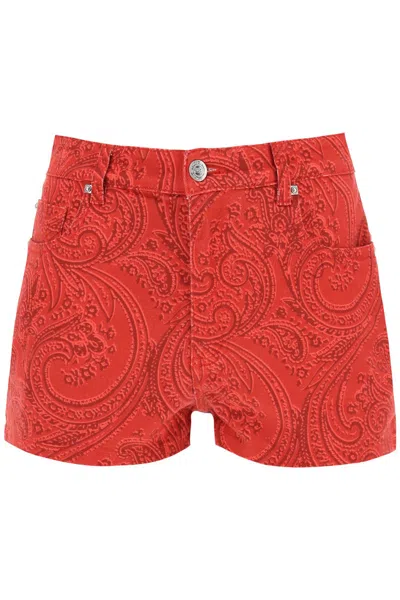ETRO PAISLEY PRINT SHORTS