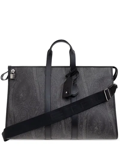 ETRO PAISLEY-PRINT TRAVEL BAG