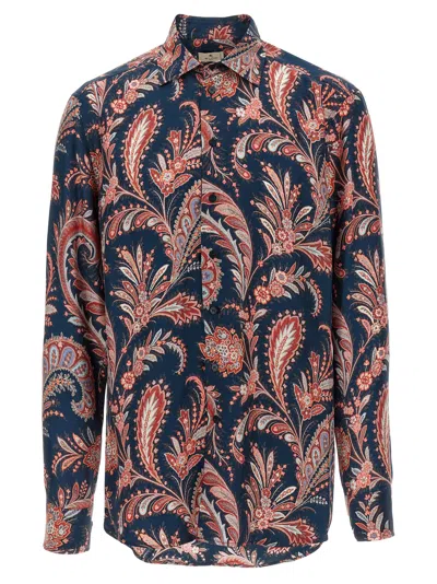 ETRO ETRO PAISLEY RAMAGE SILK SHIRT