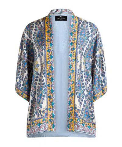 ETRO ETRO PRINTED TWILL KESA ROBE