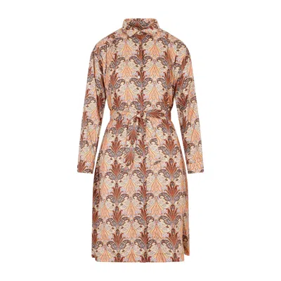 ETRO ETRO PRINTED SHIRT DRESS WOMEN