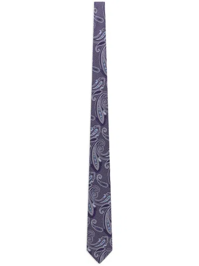ETRO PRINTED SILK TIE