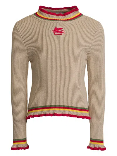 ETRO RIBBED-KNIT JUMPER