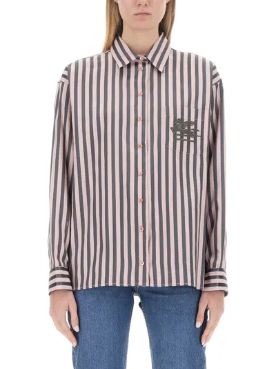ETRO ETRO SHIRT WITH LOGO