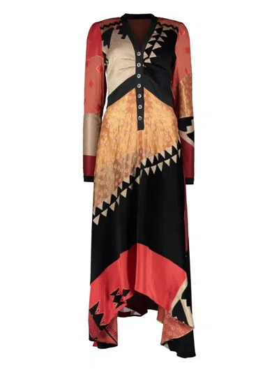 ETRO SILK-BLEND DRESS