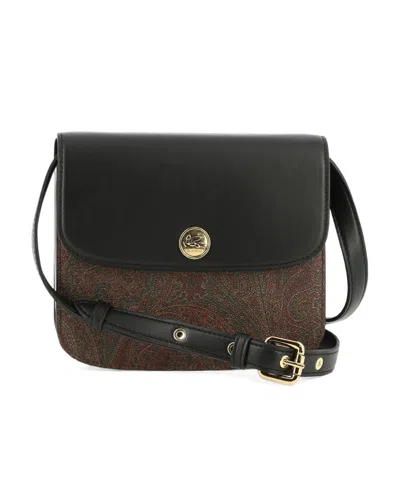 ETRO ETRO PAISLEY PRINTED LOGO PLAQUE CROSSBODY BAG